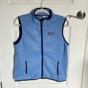 Vineyard Vines Blue Sweater Fleece Vest 29553